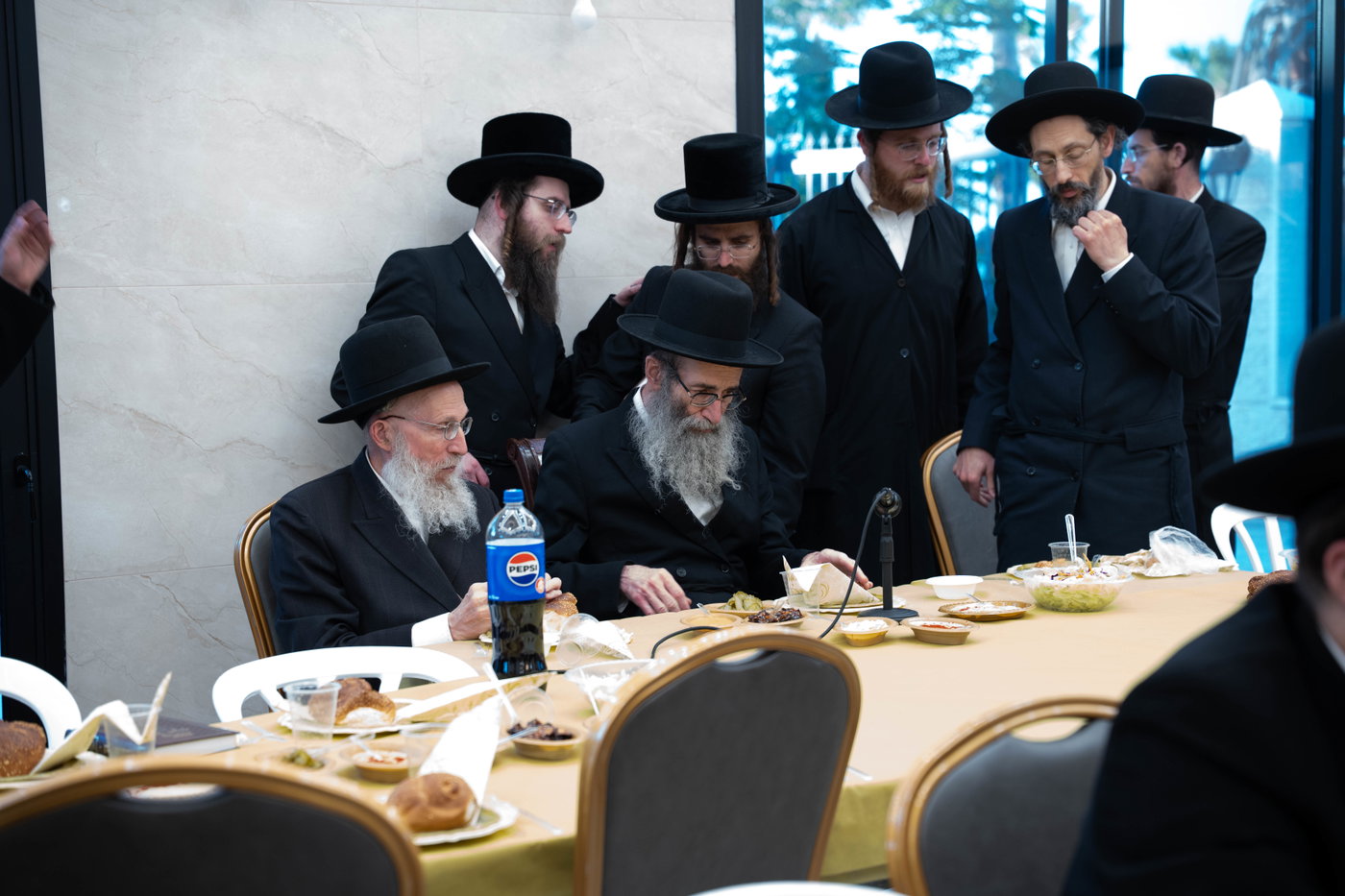 אב"ד אמונת ישראל מונסי בהילולת אביו זצ"ל בטבריה