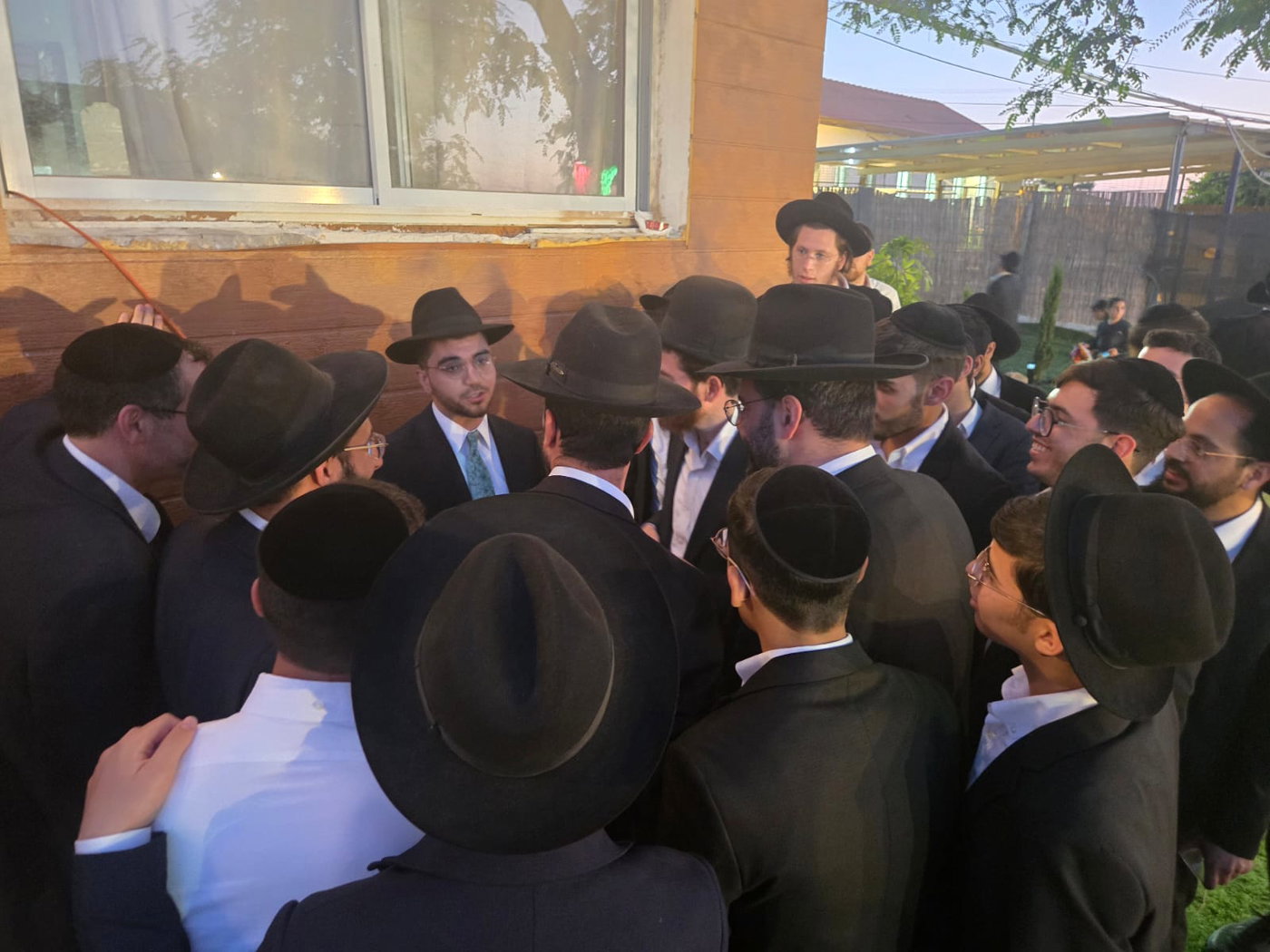 קבלת פנים לאסיר עולם התורה במושב תירוש