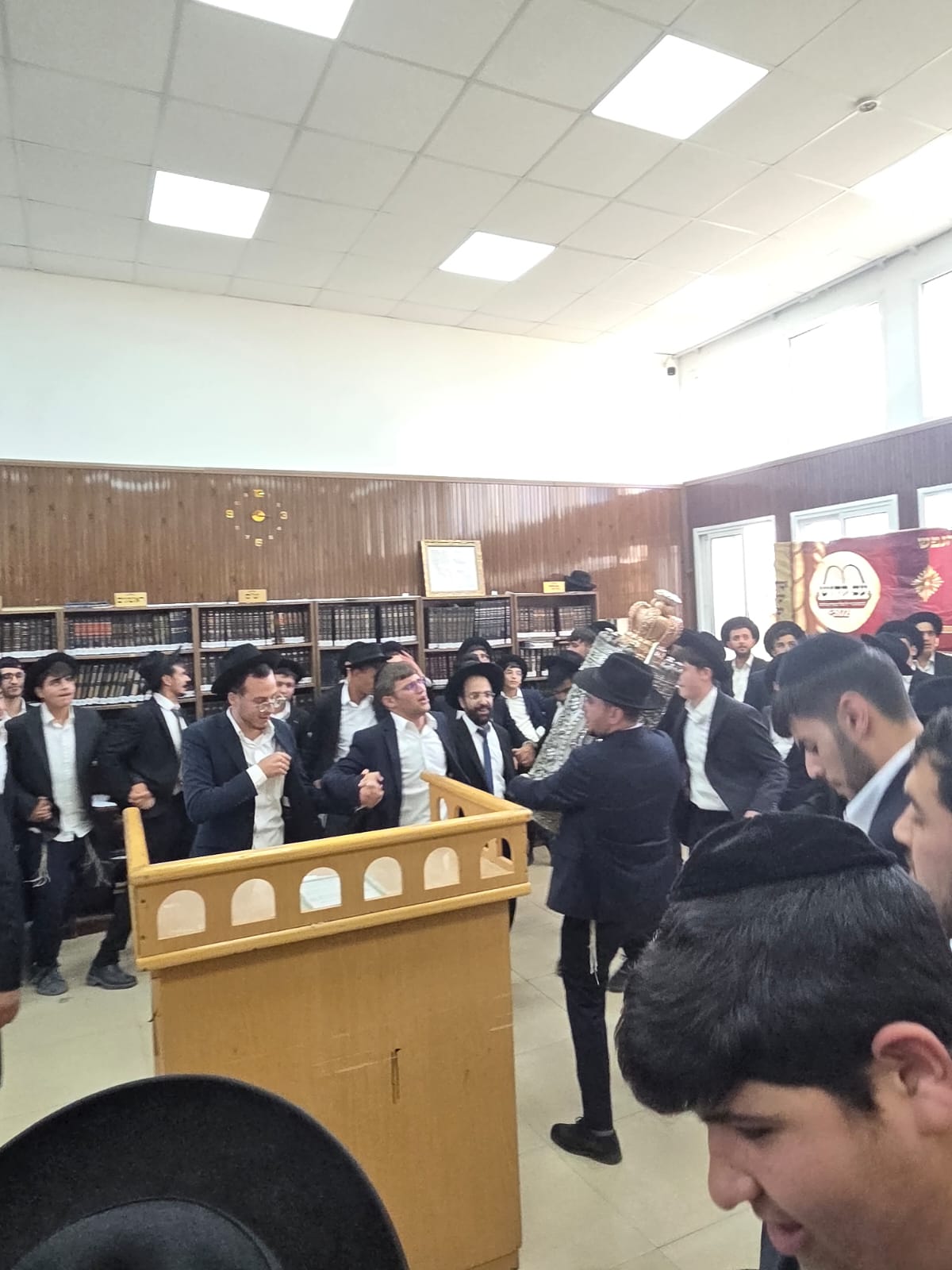 קבלת פנים לאסיר עולם התורה במושב תירוש