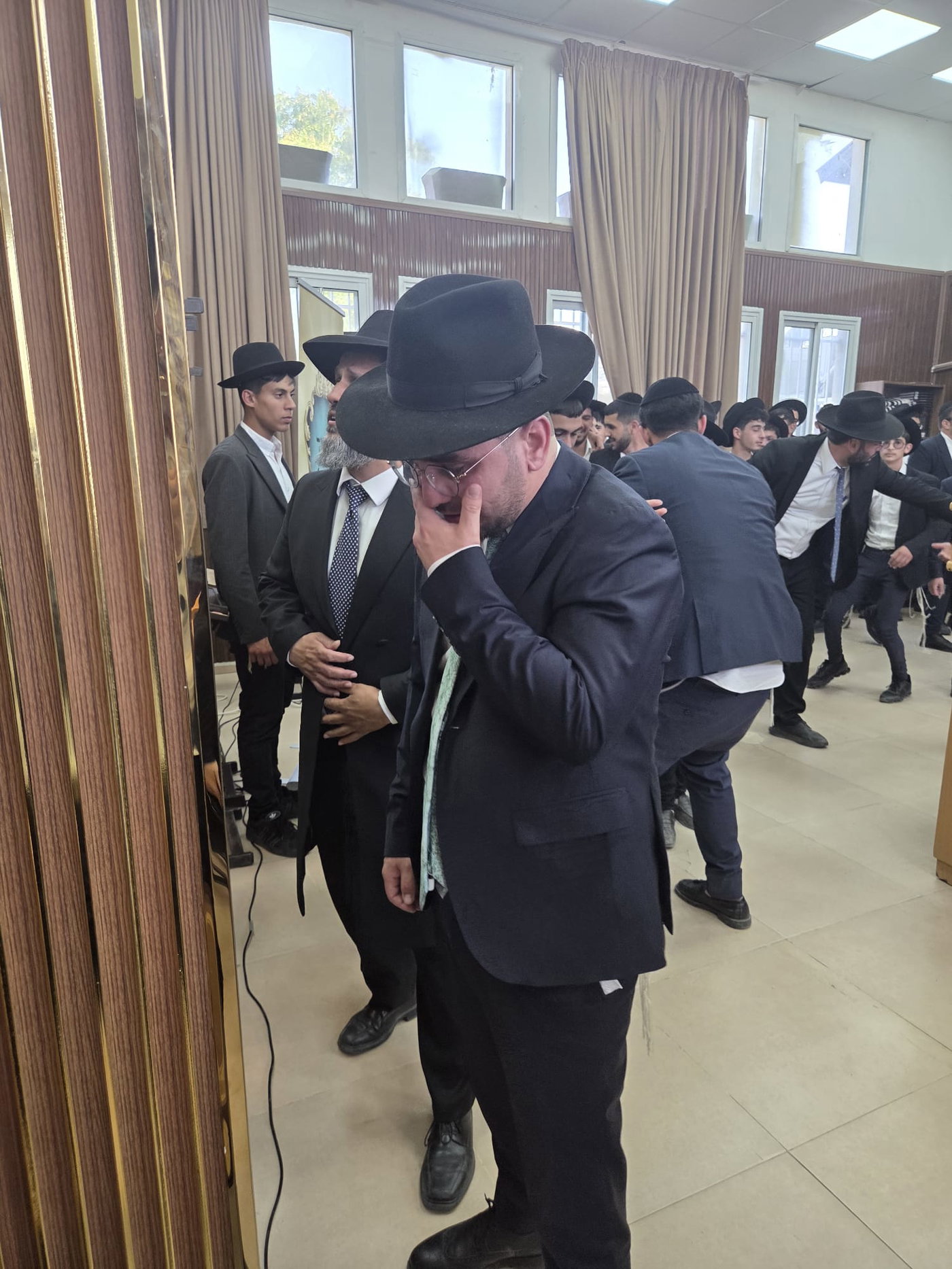 קבלת פנים לאסיר עולם התורה במושב תירוש