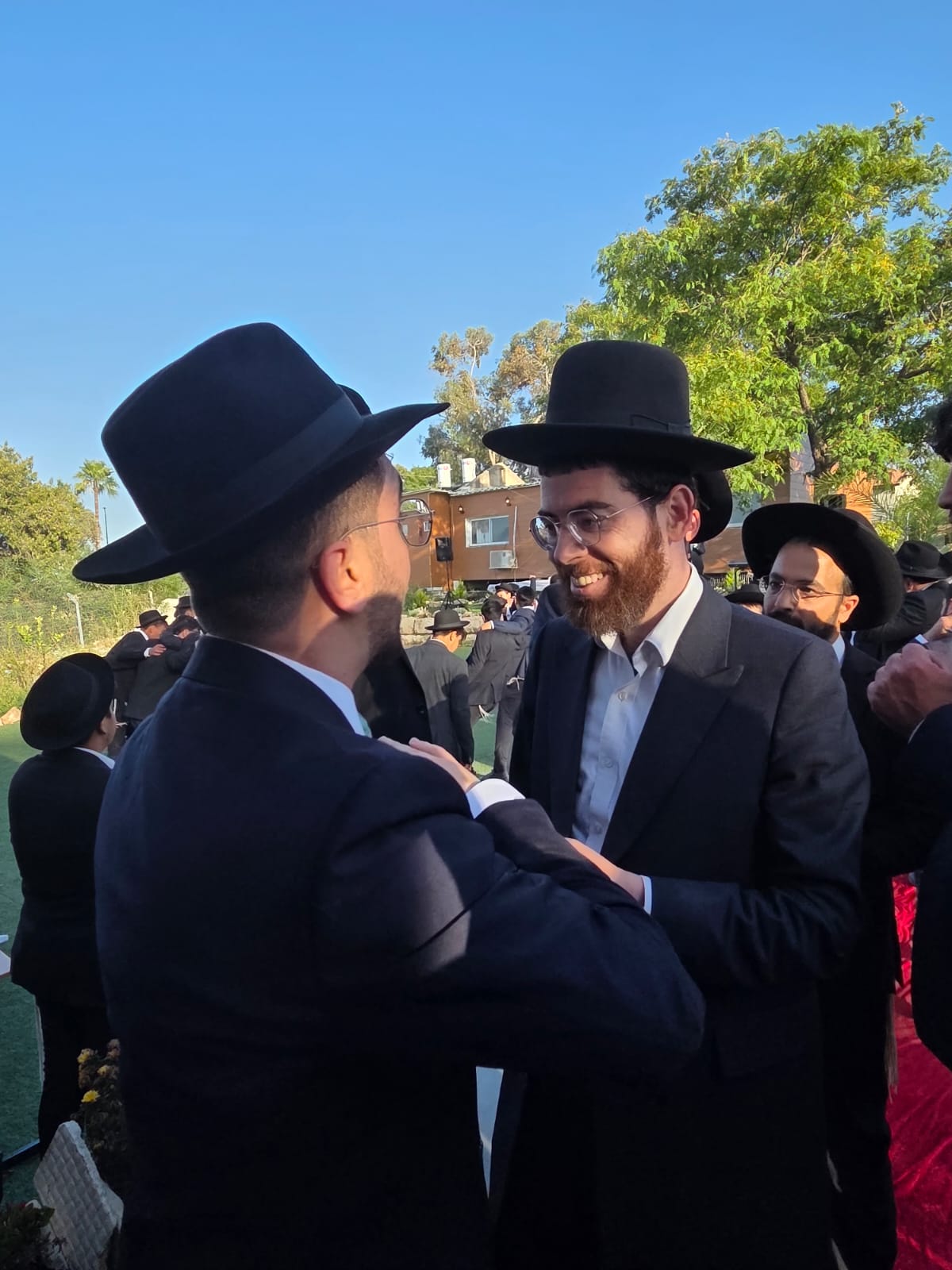 קבלת פנים לאסיר עולם התורה במושב תירוש