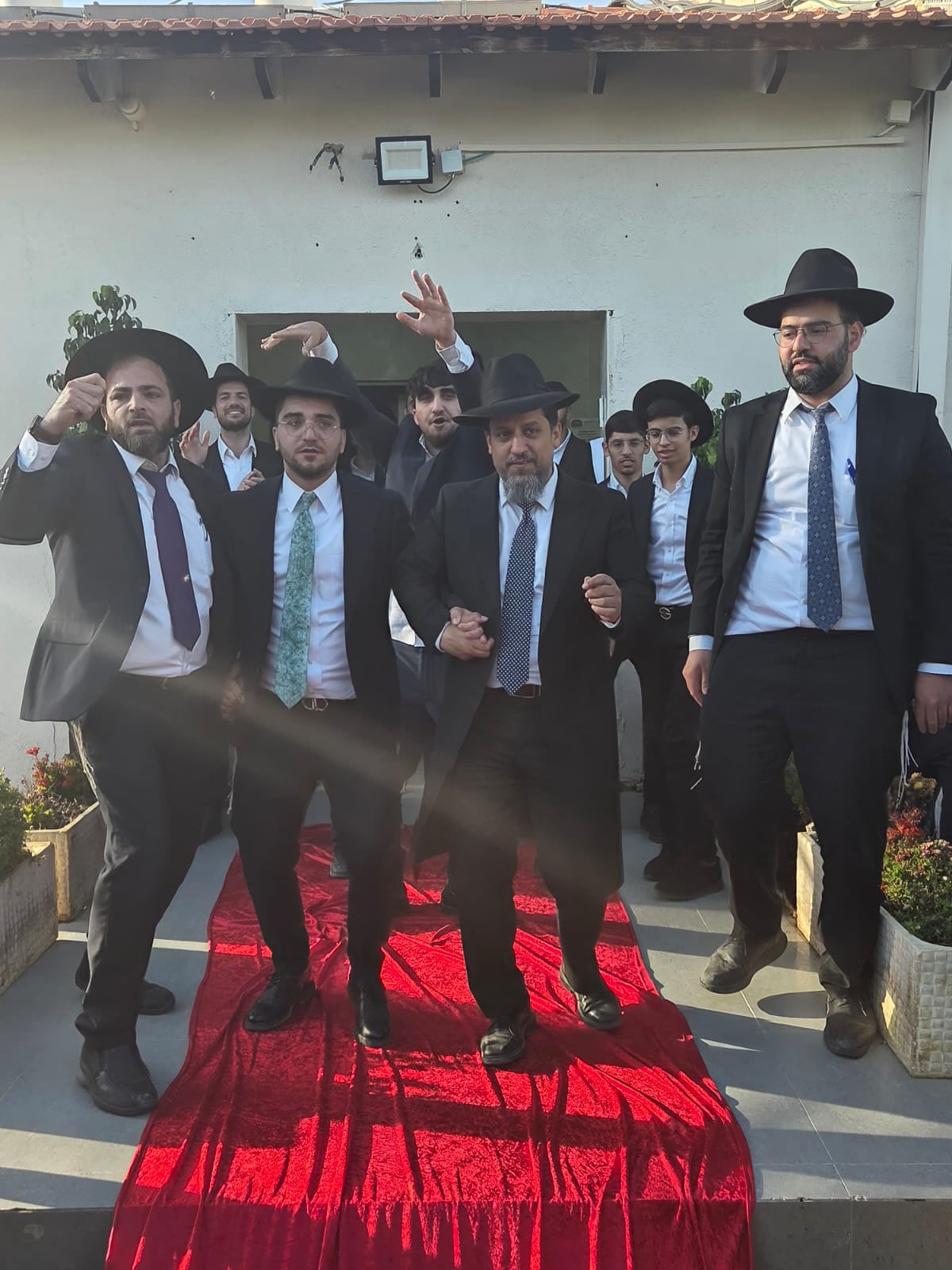 קבלת פנים לאסיר עולם התורה במושב תירוש