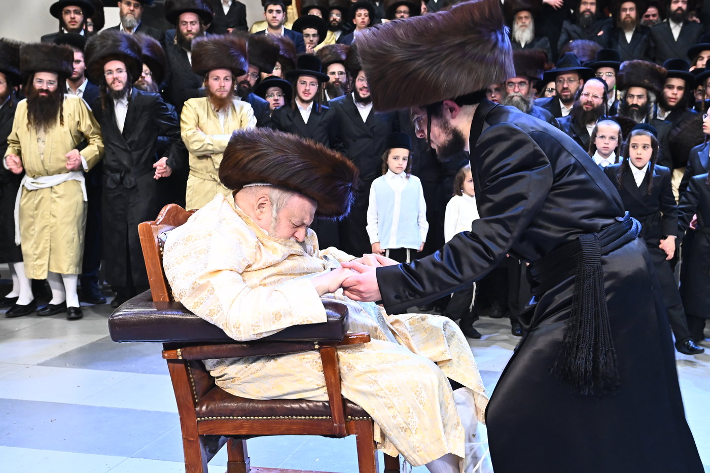שמחת בית תולדות אברהם יצחק - צאנז