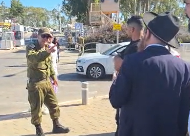 עימות חריג מחוץ לכלא 10: הנגד באזהרה חריפה לאנשי הפלג הירושלמי