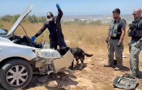 צפו: הדקות הגורליות שאחרי פיגוע הטרור הרצחני במרכז הארץ