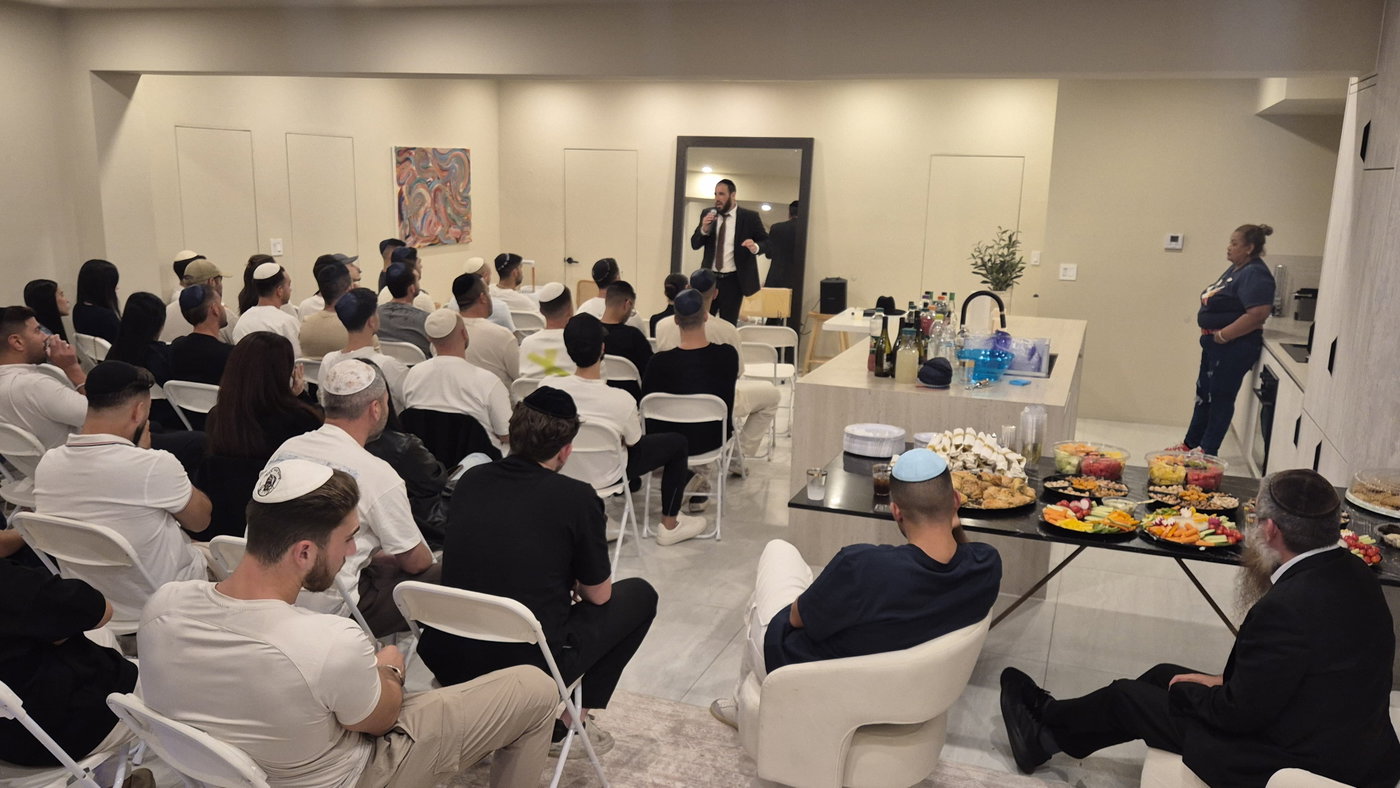 מסע חיזוק של הרב דוד פריוף