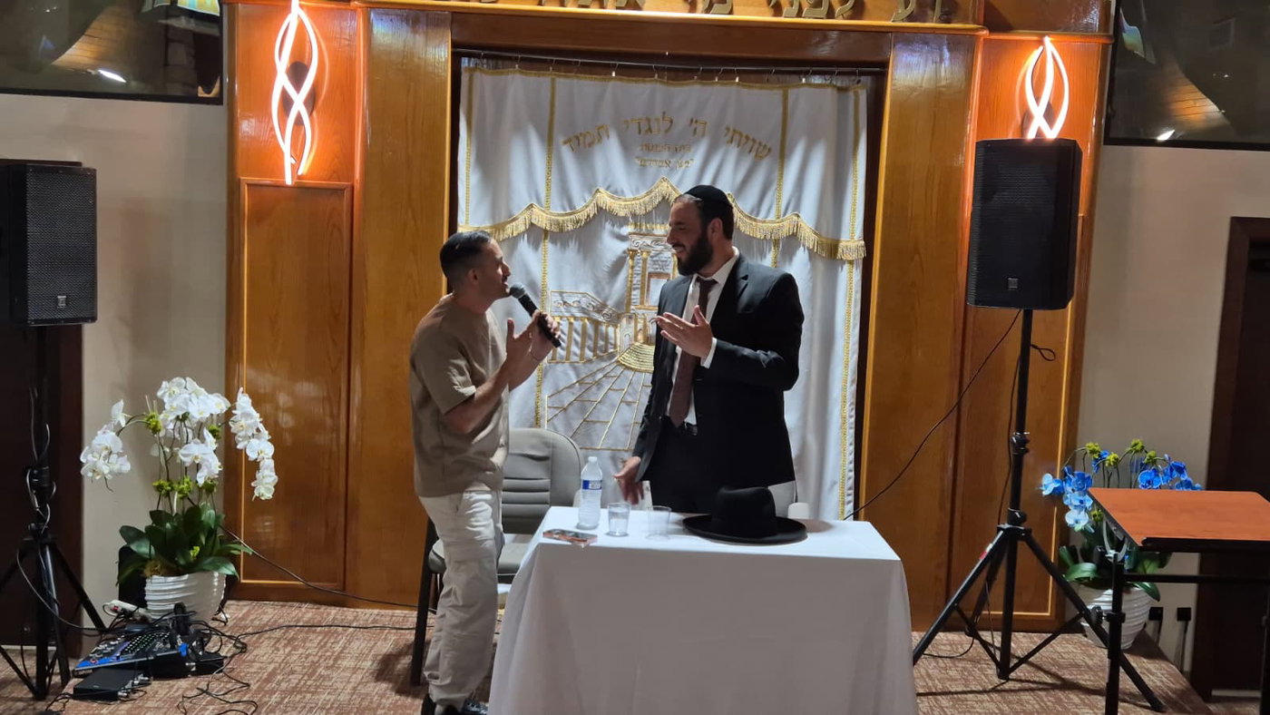 מסע חיזוק של הרב דוד פריוף