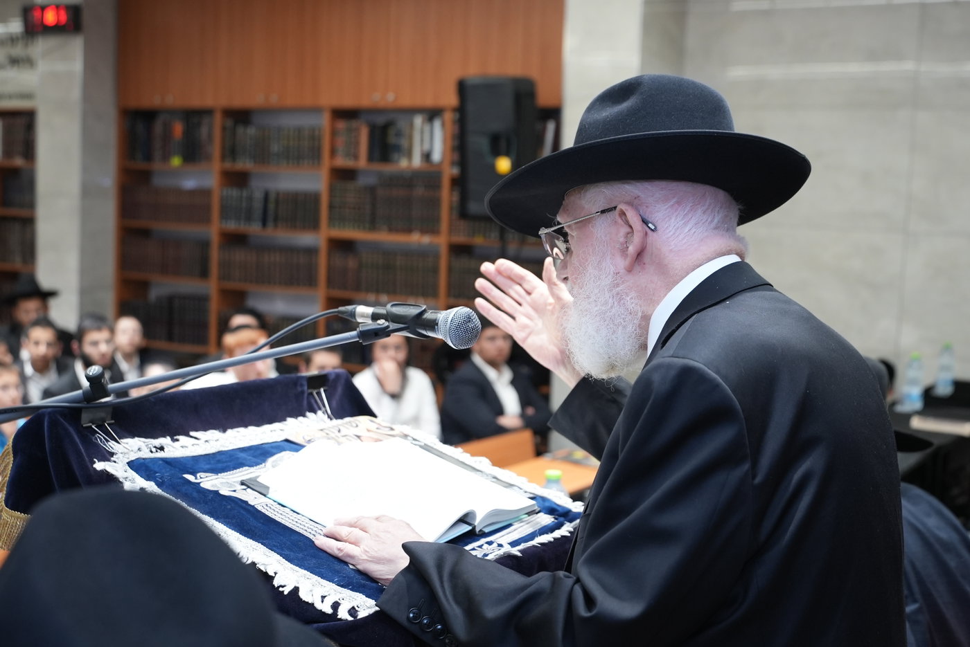 עצרת לזכרו של הגר"ר מאזוז זצ"ל