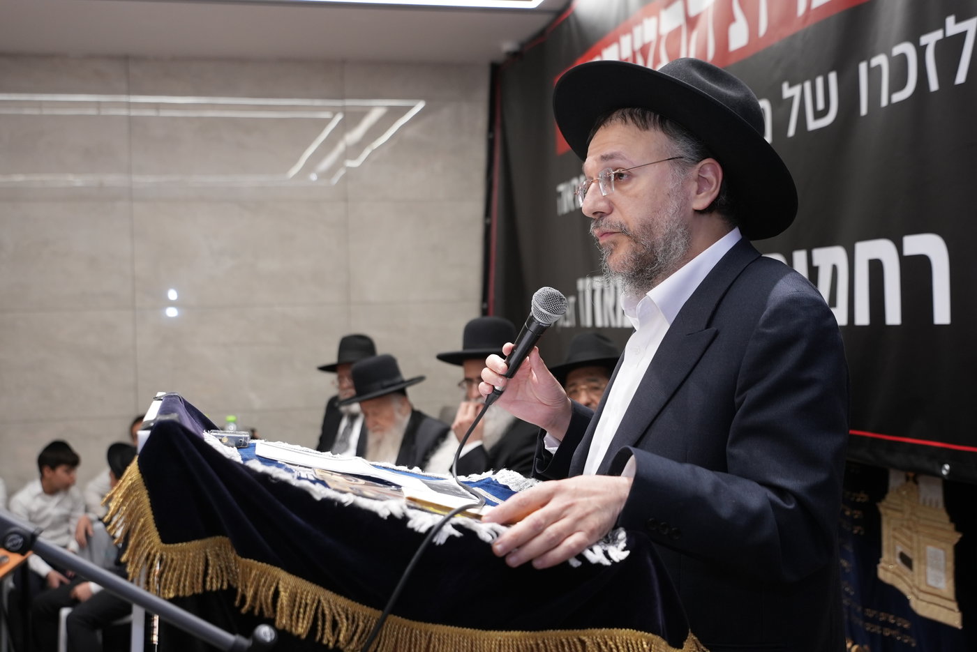 עצרת לזכרו של הגר"ר מאזוז זצ"ל