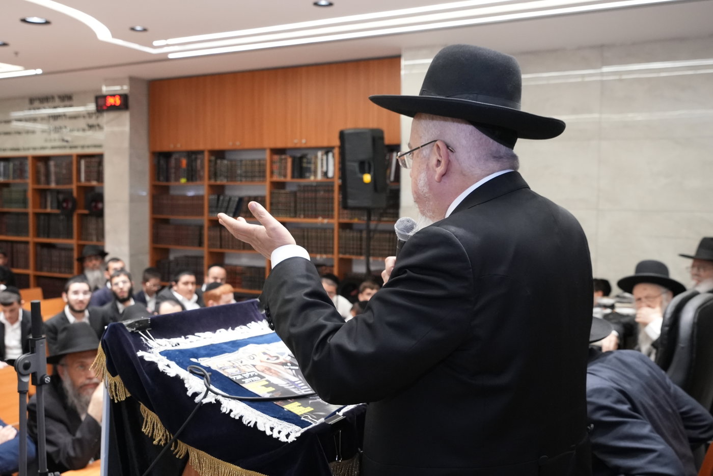 עצרת לזכרו של הגר"ר מאזוז זצ"ל