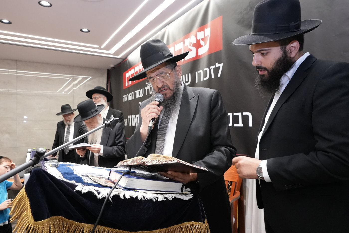 עצרת לזכרו של הגר"ר מאזוז זצ"ל