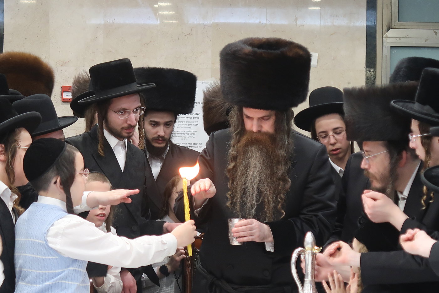 האדמו"ר מאמשינוב ארה"ב בירושלים