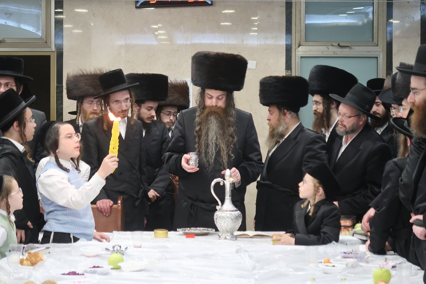 האדמו"ר מאמשינוב ארה"ב בירושלים
