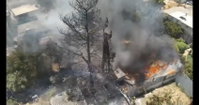 תיעוד נדיר ממצלמת קסדה: לוחמי האש מחלצים כלב מהלהבות | צפו