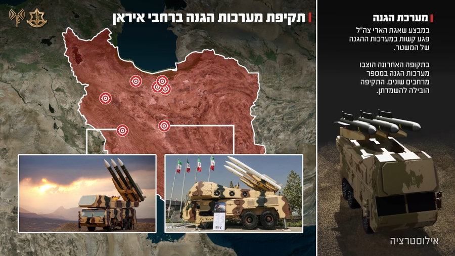 תקיפה נגד מערכות הגנה אסטרטגיות של משטר הטרור האיראני
