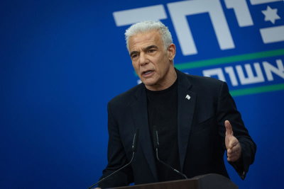 לפיד בישיבת הסיעה