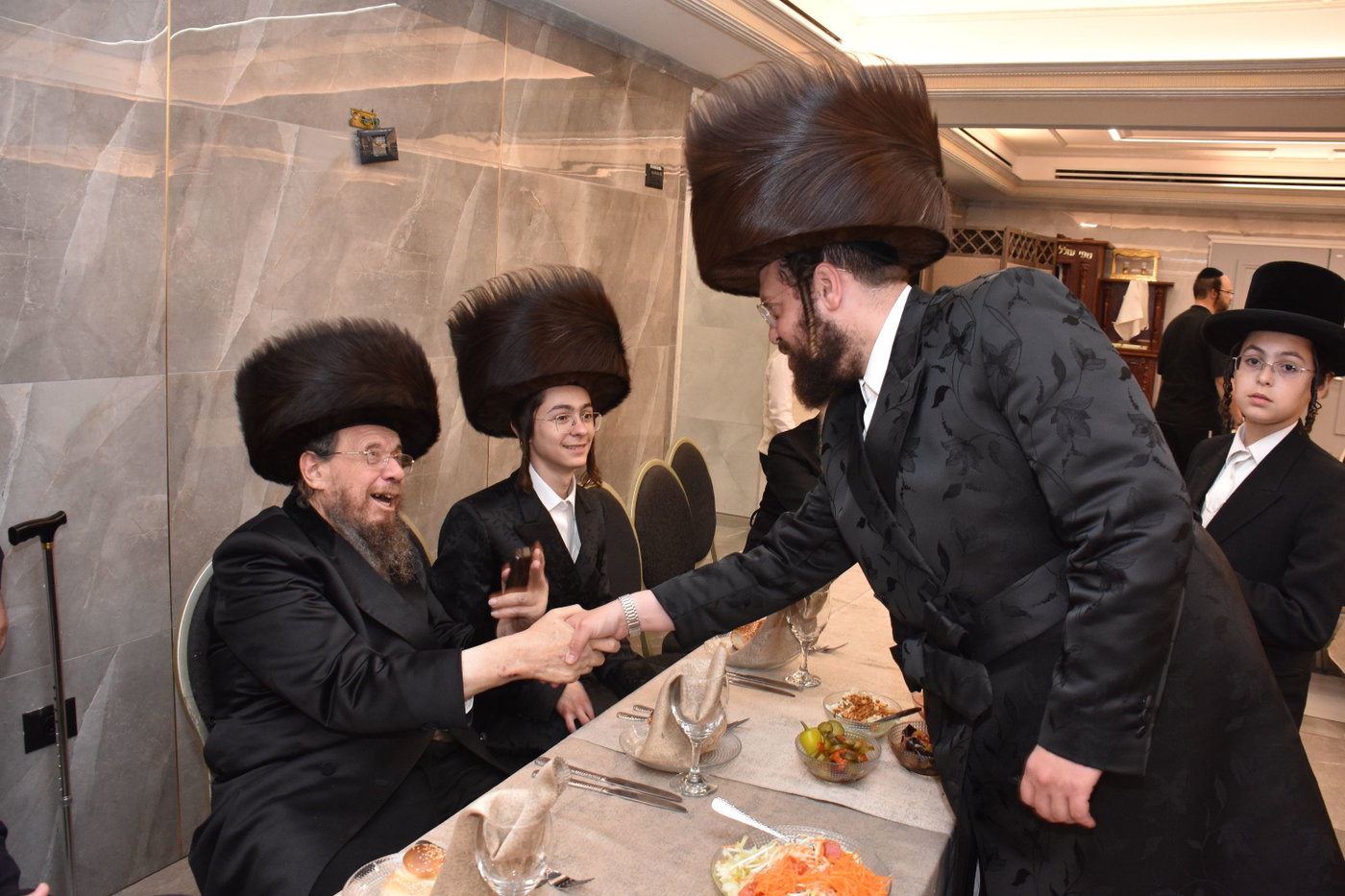 שבע ברכות לנכדת רבי משה נחשוני
