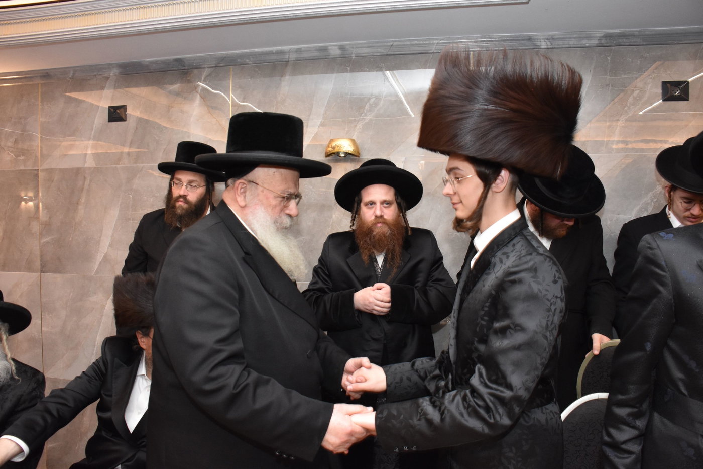 שבע ברכות לנכדת רבי משה נחשוני