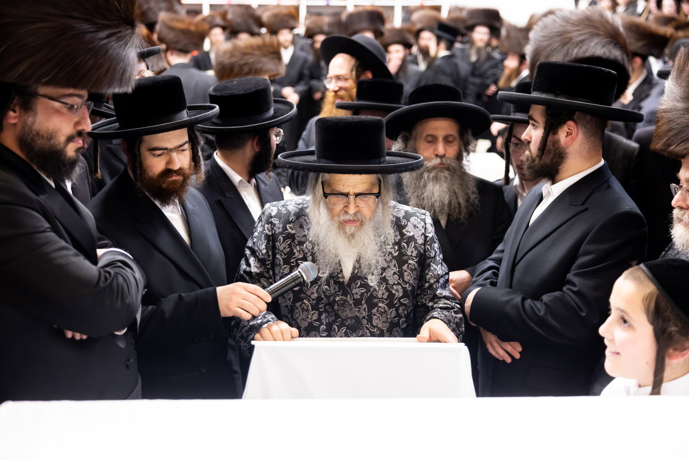 הכנסת ס"ת ע"י ליפא פרידמן בסאטמר