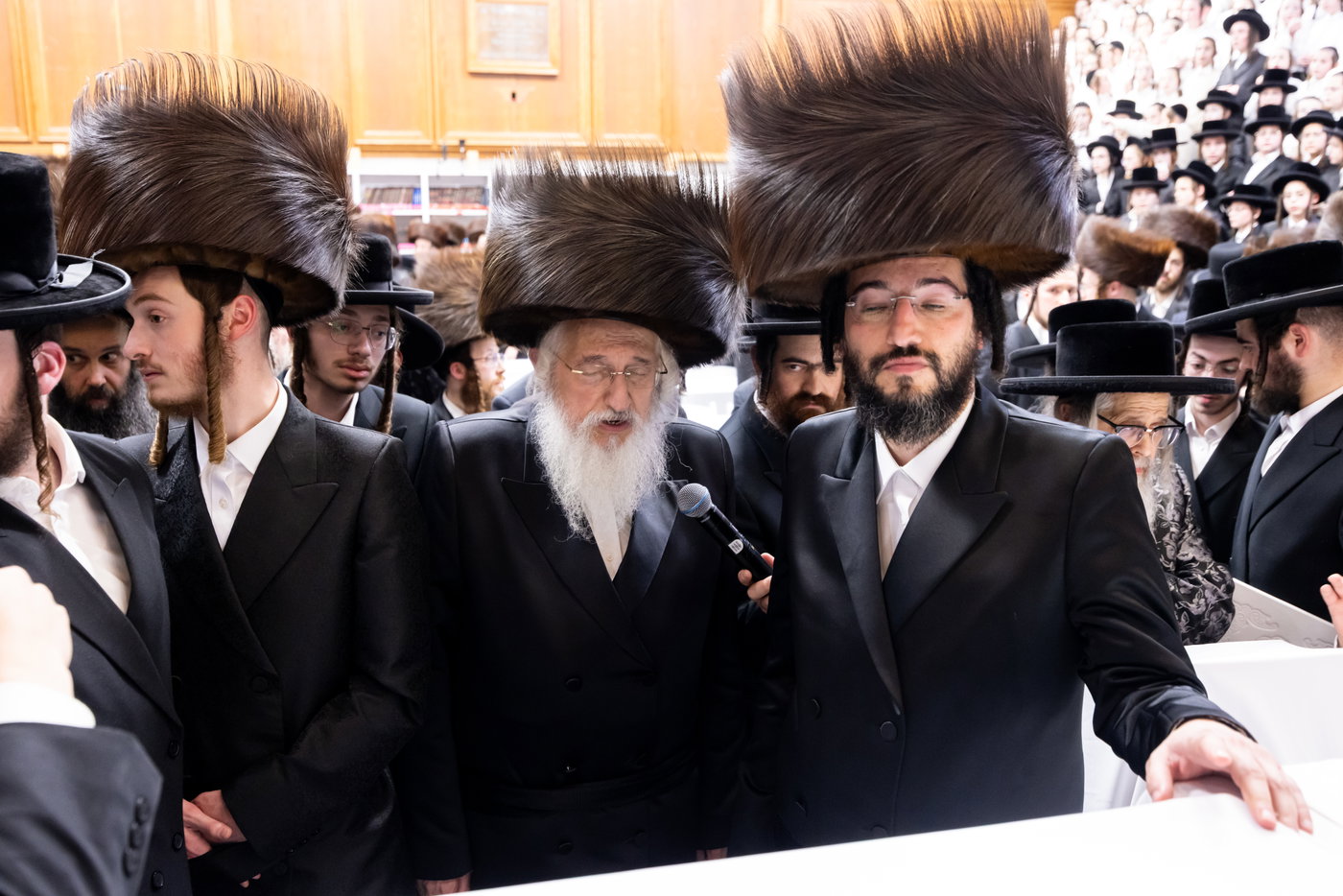 הכנסת ס"ת ע"י ליפא פרידמן בסאטמר