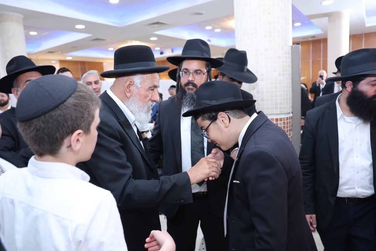 שמחת בר מצווה לנין הגר"ש מחפוד