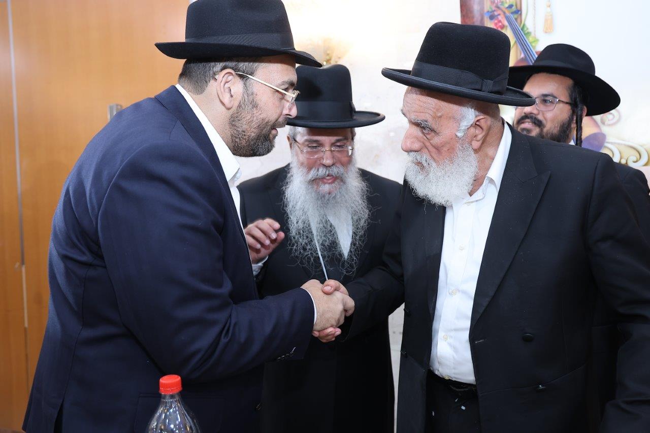 שמחת בר מצווה לנין הגר"ש מחפוד