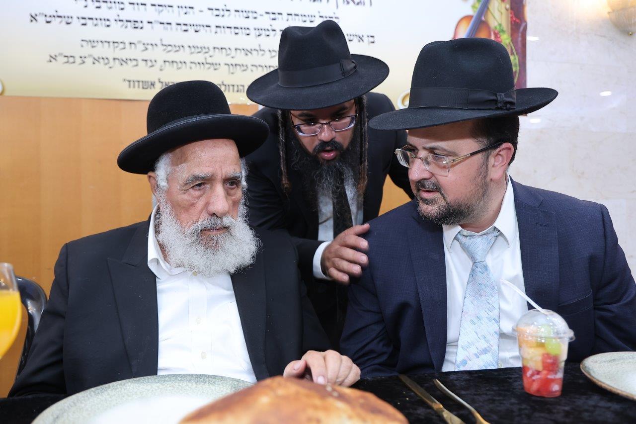 שמחת בר מצווה לנין הגר"ש מחפוד