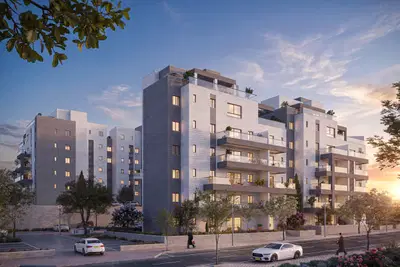הדירות בפרויקט "משכנות שיר" בקריית גת החרדית - הדמיה