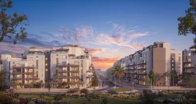 הדירות בפרויקט "משכנות שיר" בקריית גת החרדית - הדמיה