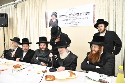 הגאון רבי אברהם יעקב איצקוביץ נואם