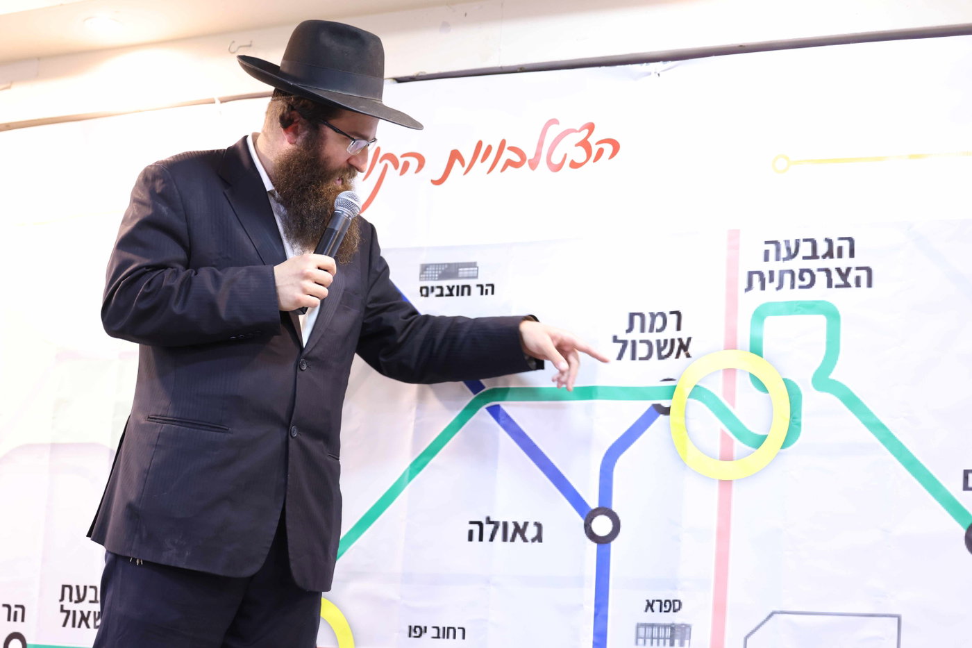 כינוס להתחדשות המערכה נגד הרכבת הקלה