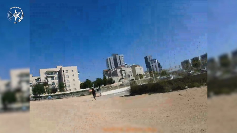 צפו בתיעוד המרדף הדרמטי