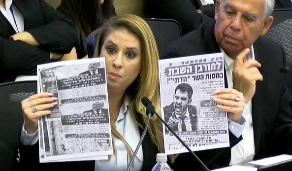 ח"כ טל מירון בוועדה