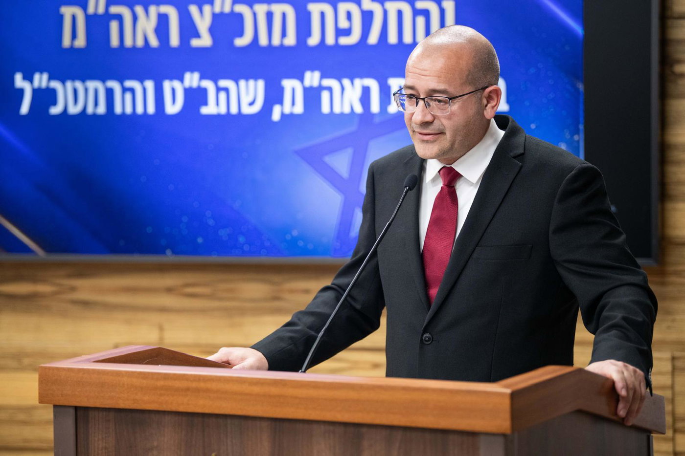 ראש המוסד רומן גופמן בטקס