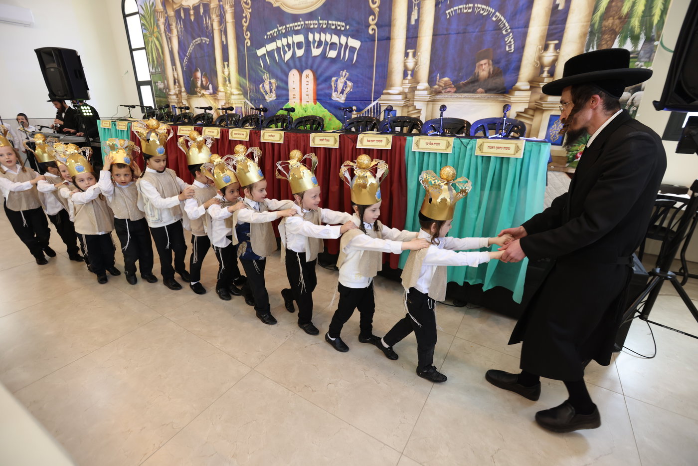 מסיבת חומש בת''ת 'ריבניץ' בצפת