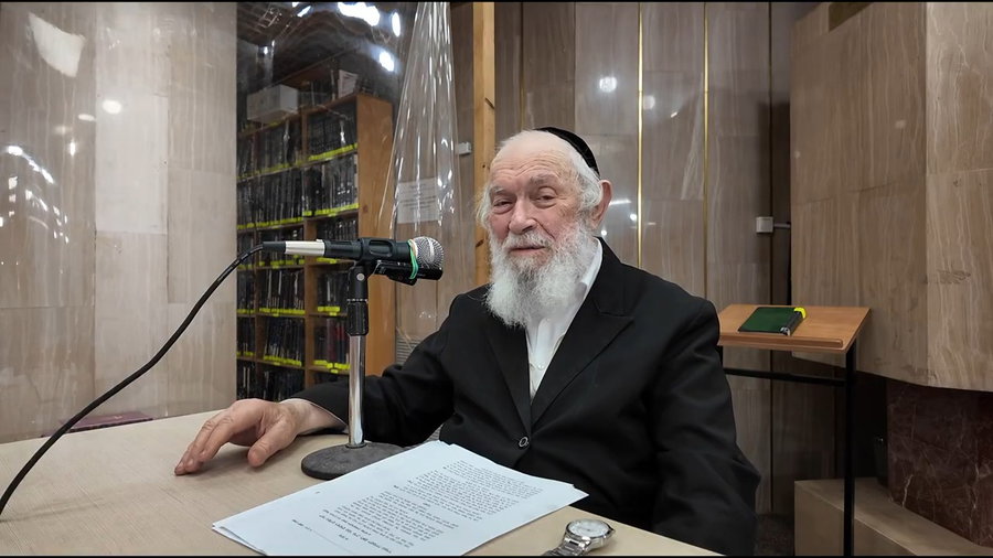 הגר"י זילברשטיין בדבריו