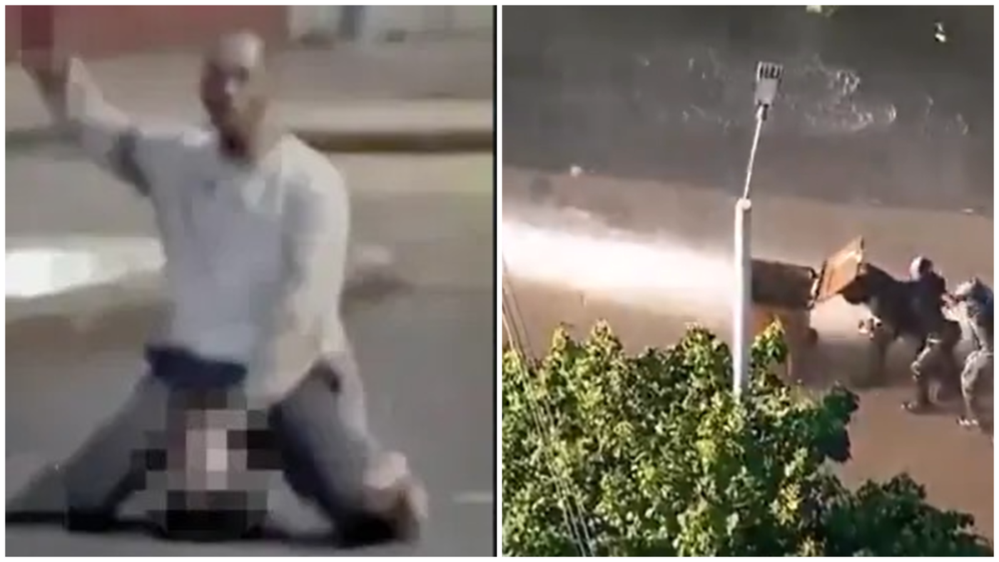 המחאות בעקבות סרטון המהגר העורף