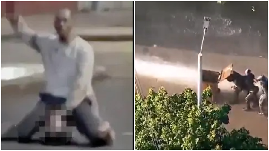 המחאות בעקבות סרטון המהגר העורף