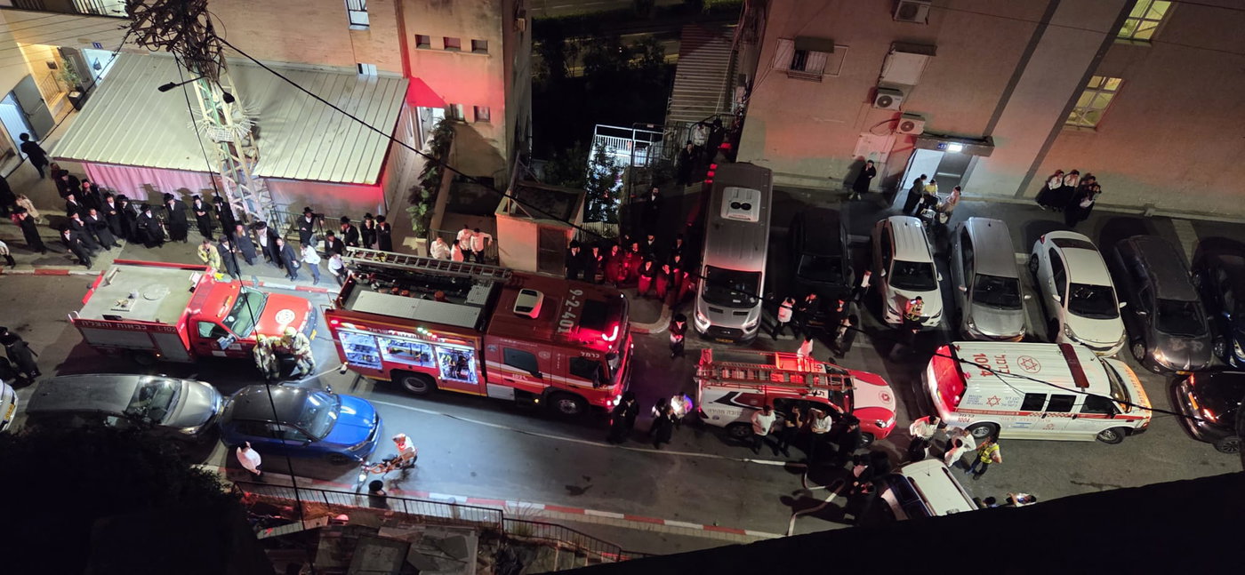 פעולות הכיבוי בחיפה