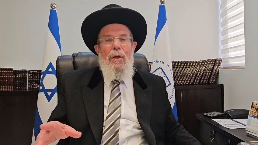 מבט על פרשת קרח: הרב הראשי הגאון רבי קלמן בר • צפו