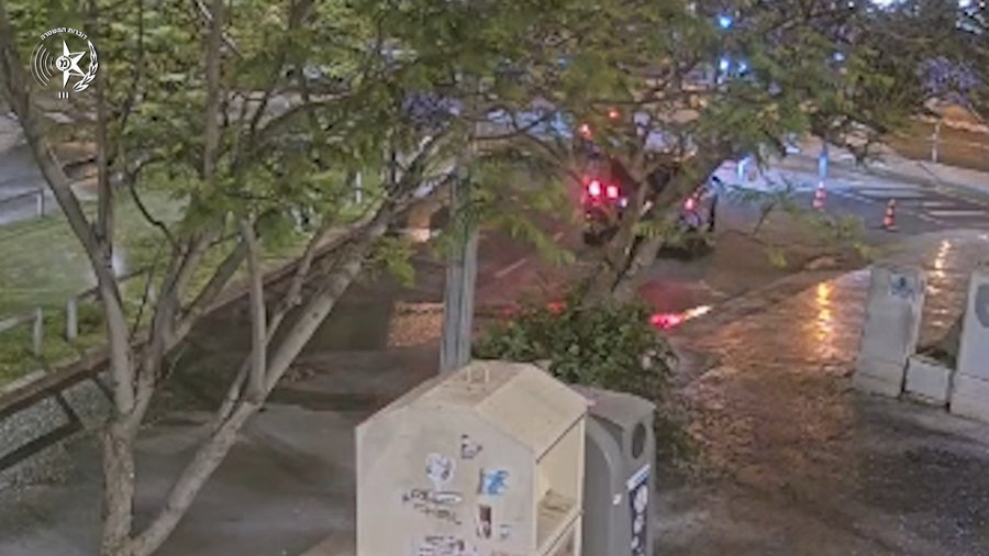 תיעוד מהאירוע. מעצר החשודים בצפון על ידי בלשי תחנת לב ת"א. ודברי מפקד תחנת לב ת"א נצ"מ רותם וסקר.