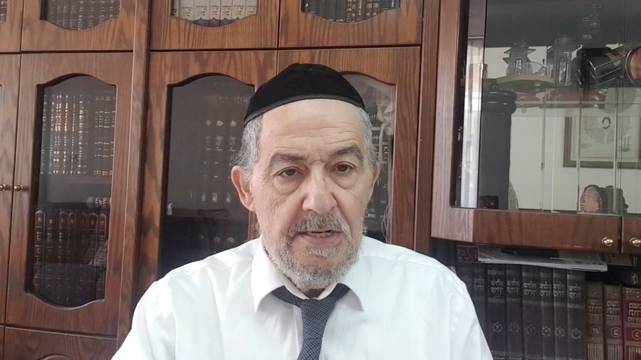 הרב מיכאל שושן עם וורט בעברית לפרשת קרח • צפו