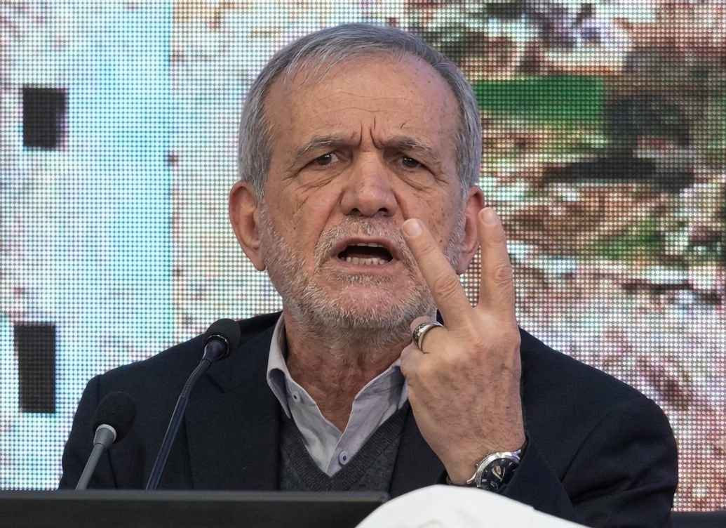נשיא איראן מסעוד פזשכיאן