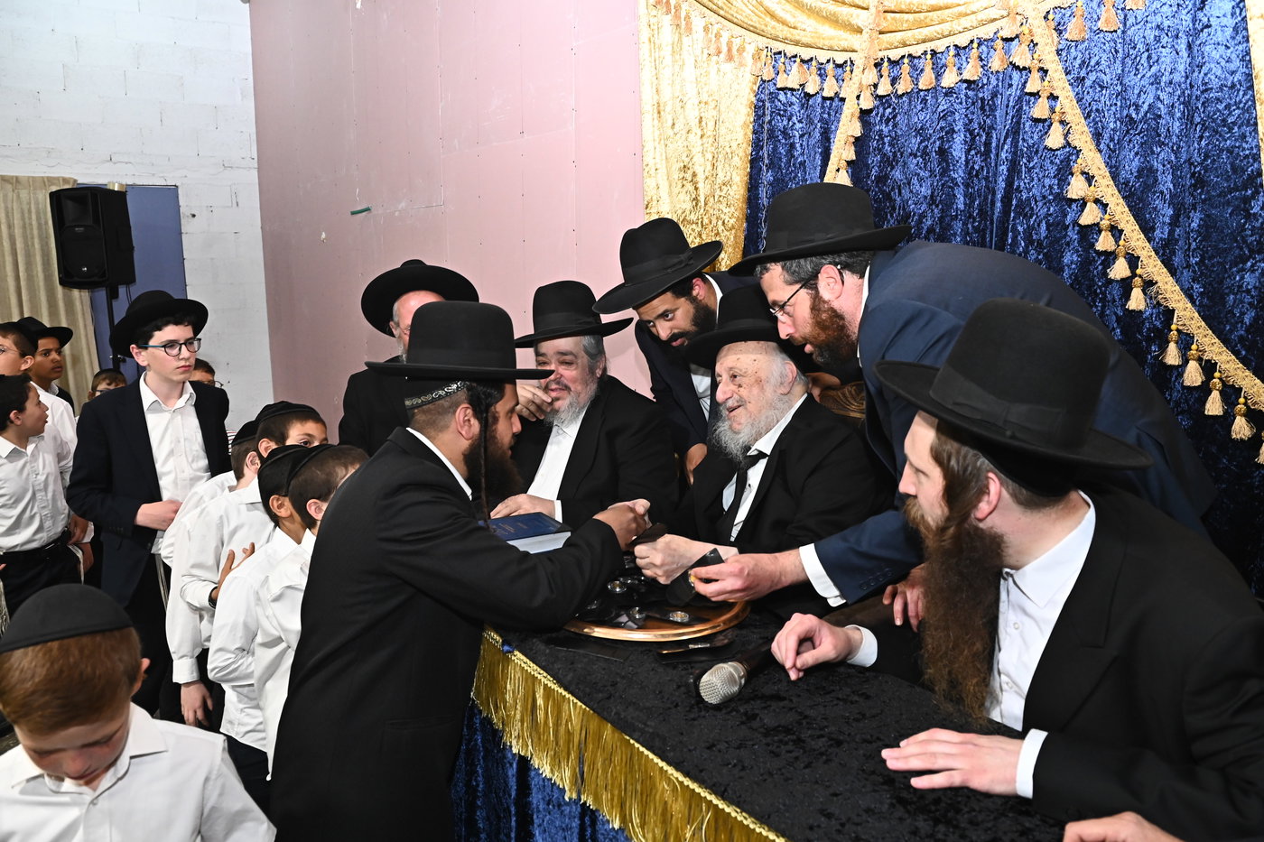 הסיום בראשות הגרב"ד פוברסקי