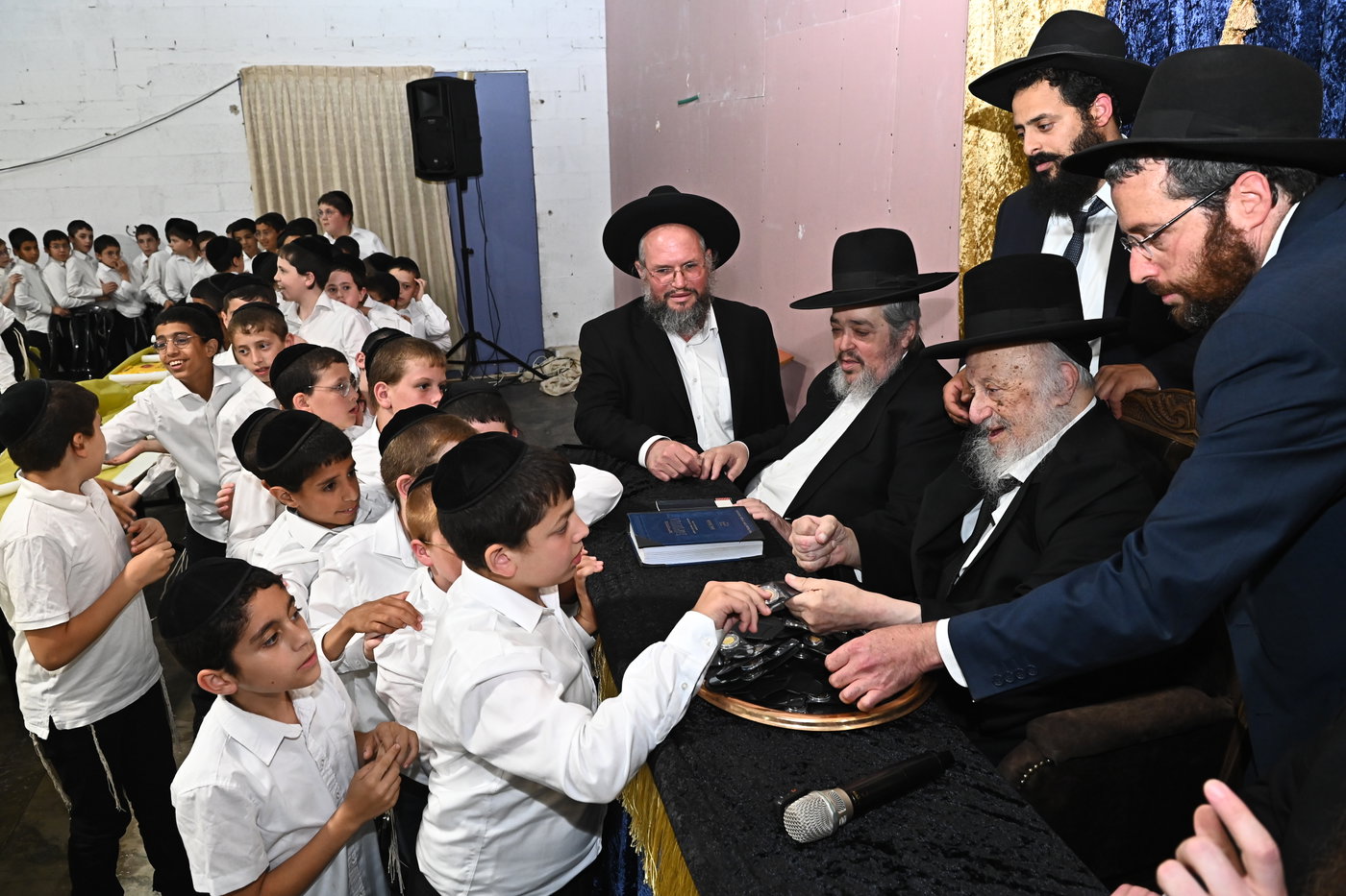 הסיום בראשות הגרב"ד פוברסקי