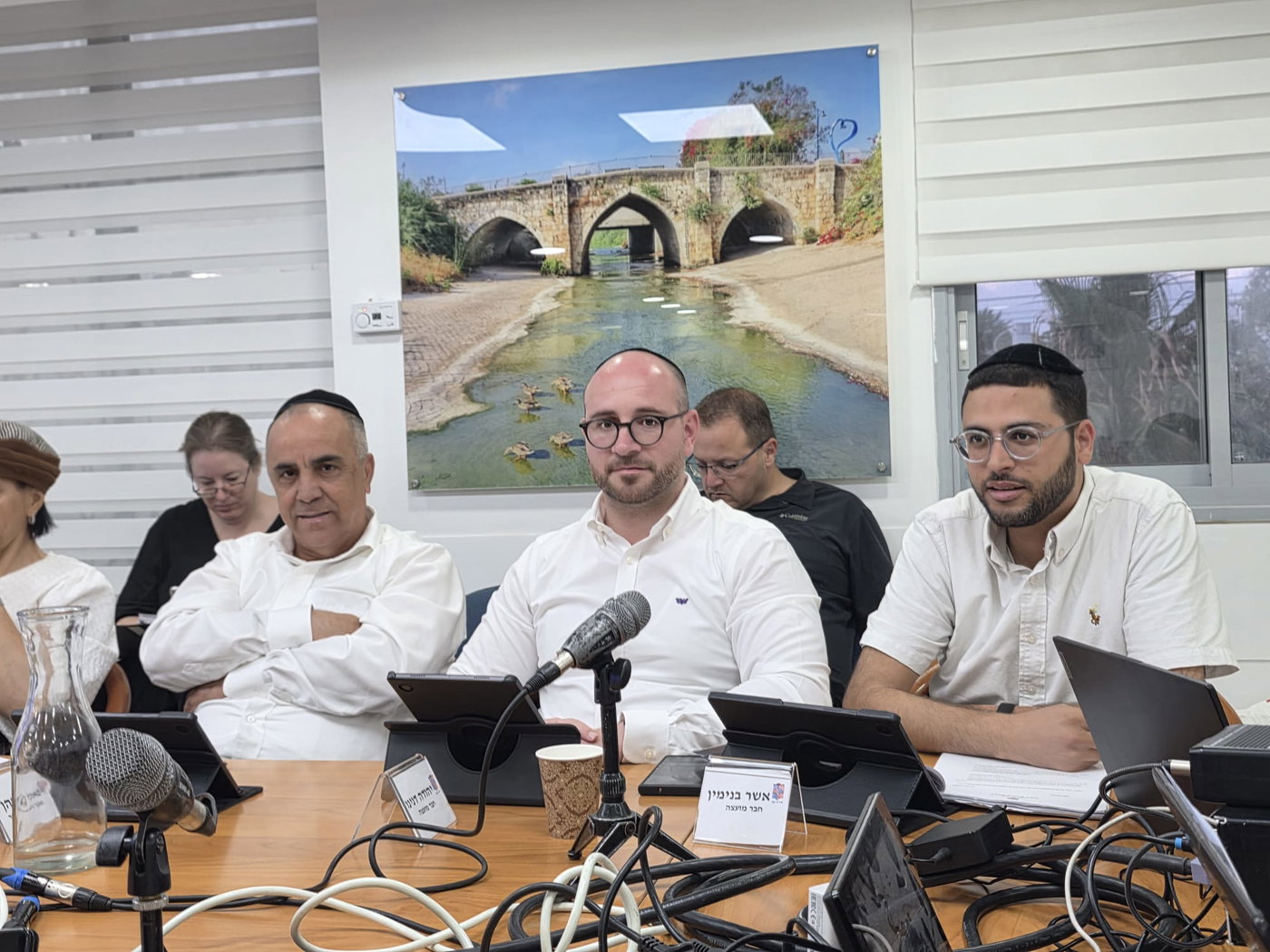 חברי סיעת ש"ס בעיר יבנה