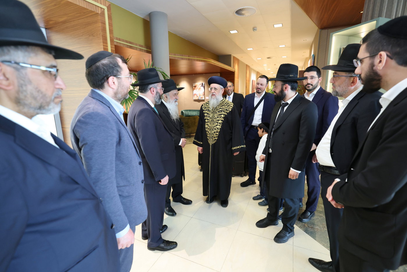 הראשל"צ הגר"ד יוסף בביקור בוינה
