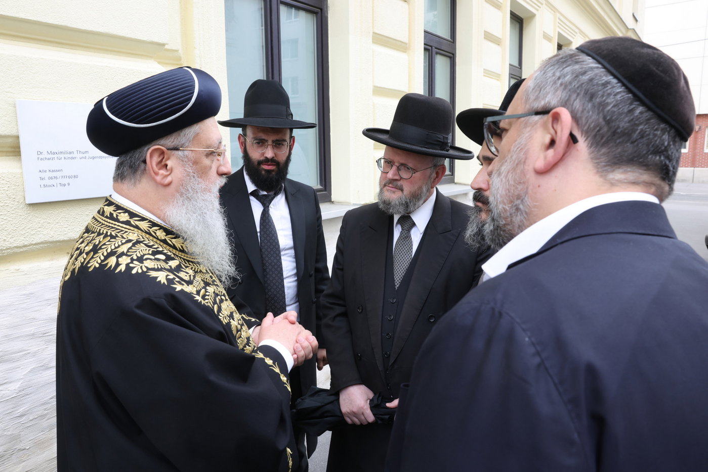 הראשל"צ הגר"ד יוסף בביקור בוינה