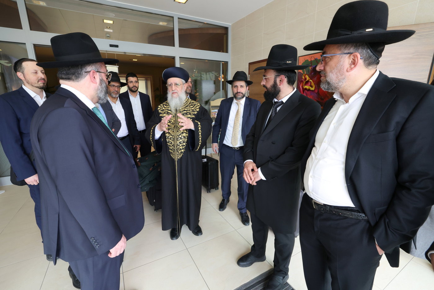 הראשל"צ הגר"ד יוסף בביקור בוינה