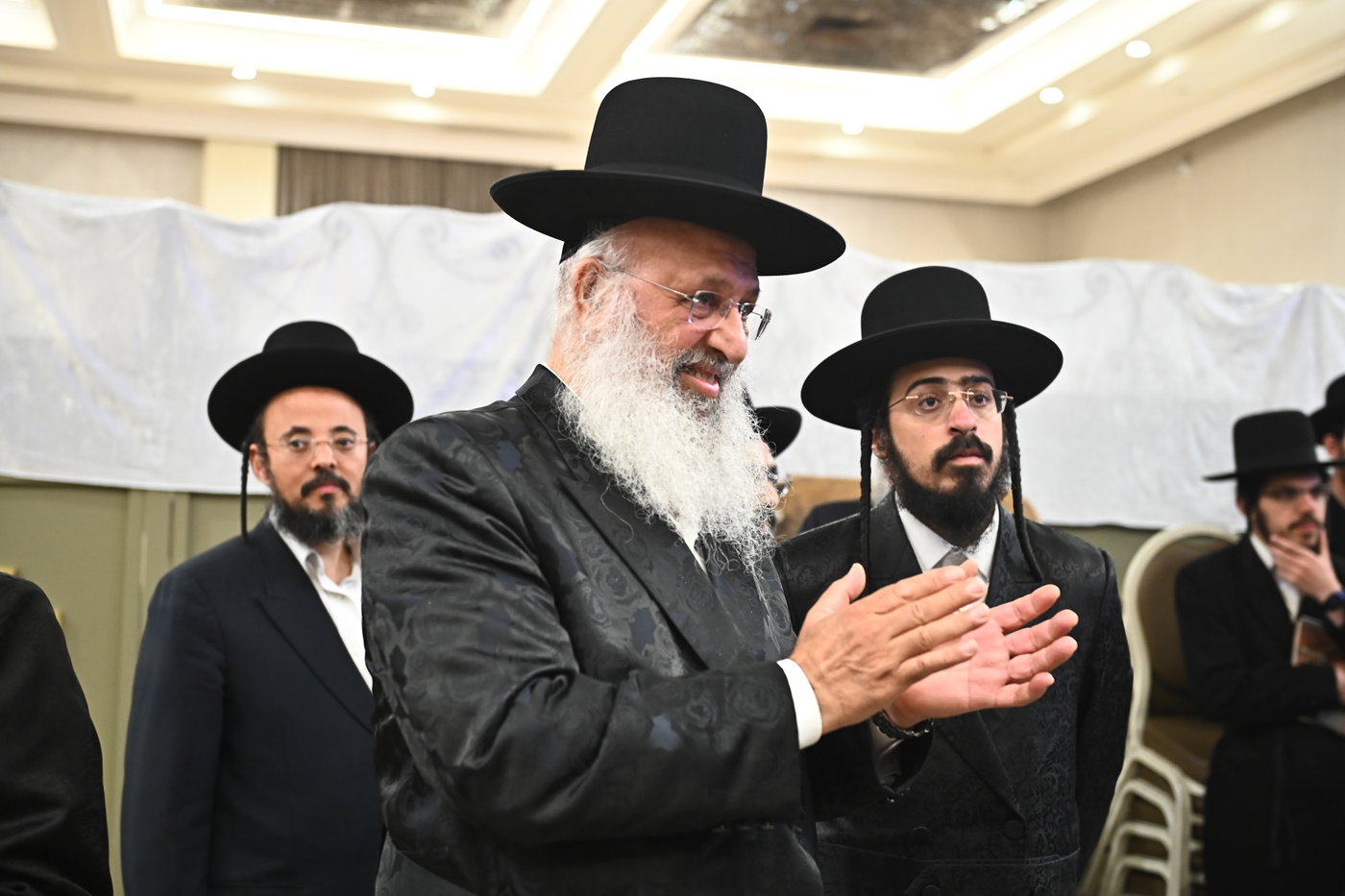 שמחת נישואי נכדת הגאון ר' עוזיהו אלכורת